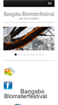 Mobile Screenshot of bangsboblomsterfestival.dk